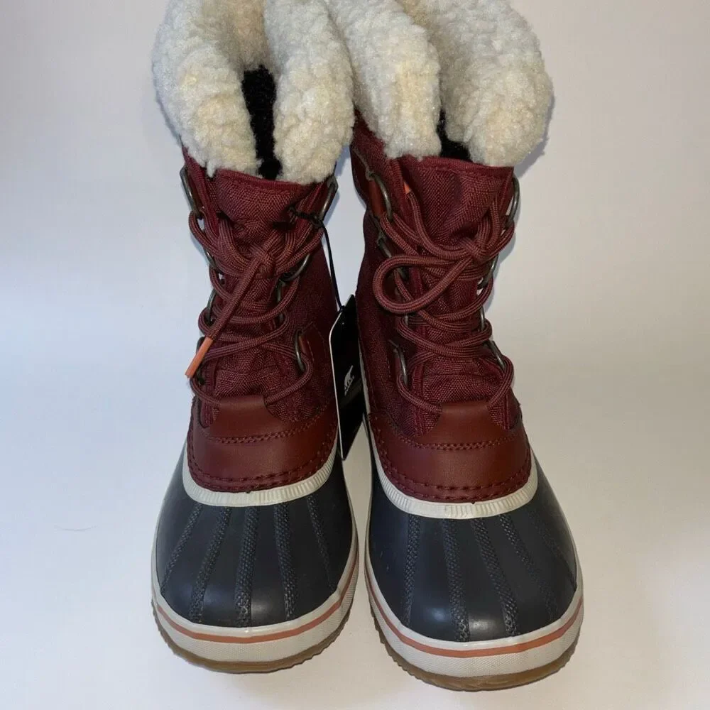 NWT Sorel Winter Carnival Waterproof snow rain winter boot 6.5 Spice Gum